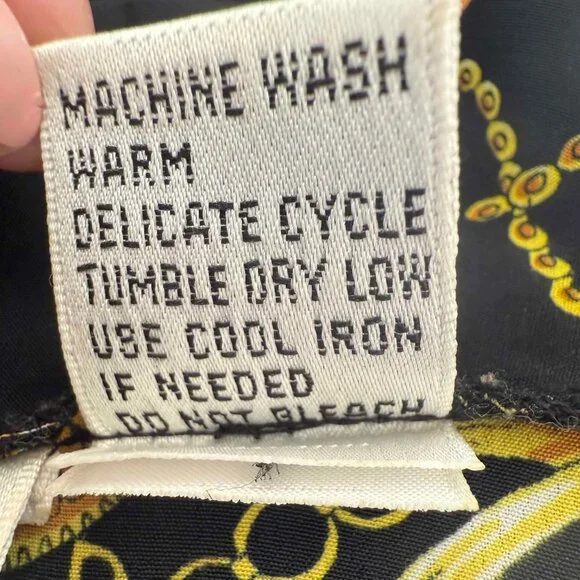 Vintage Marlis Silky Women's Shirt – 1980s-90s - Picture 13 of 13